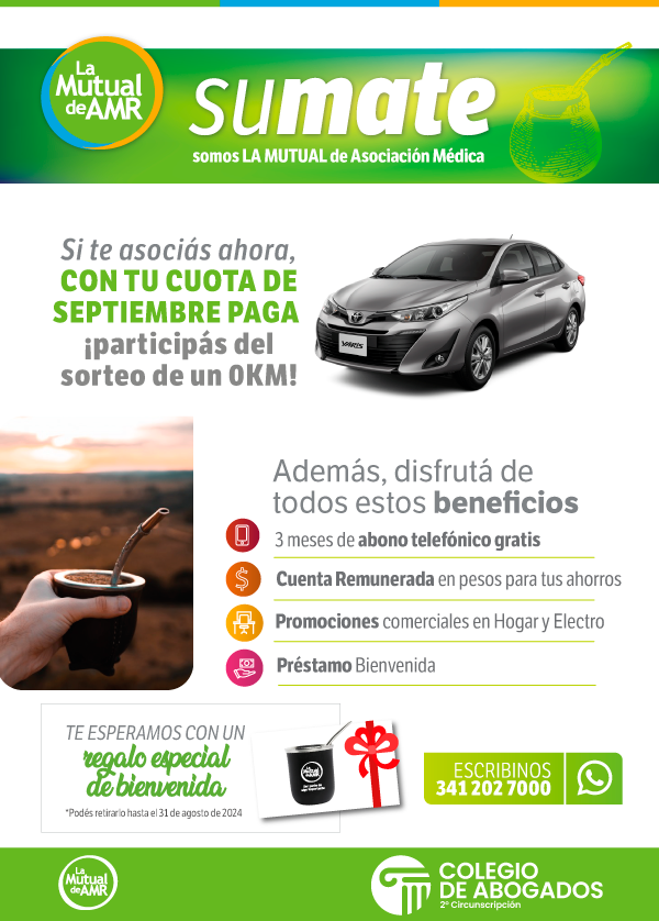 La Mutual de AMR - agosto 2024